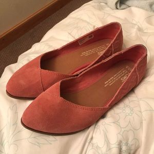 Toms Jutti flats. Faded Rose